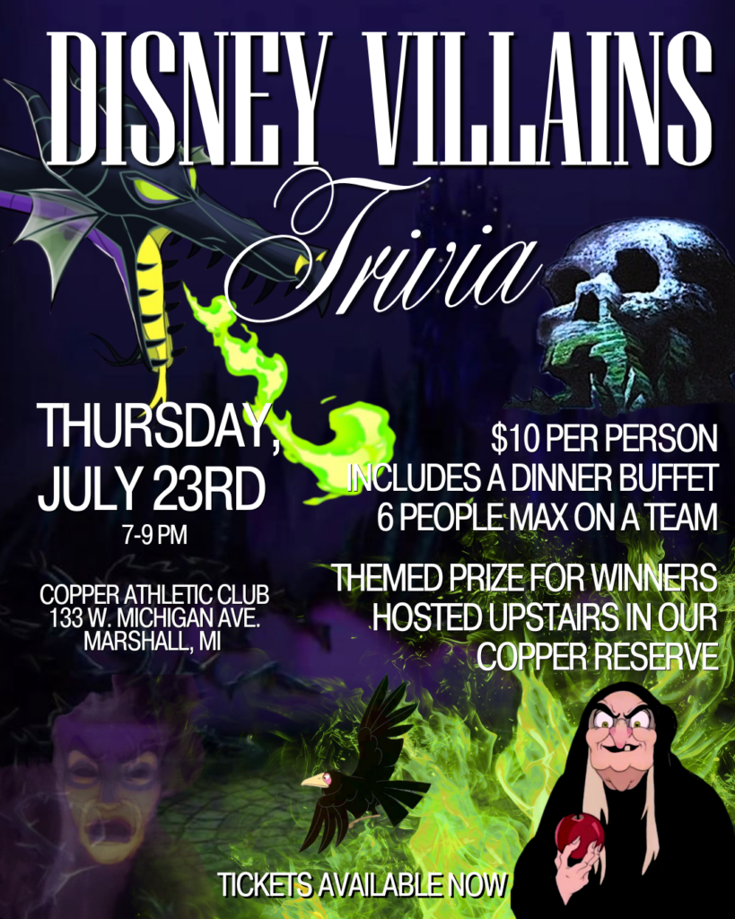 Disney Villians Trivia Night